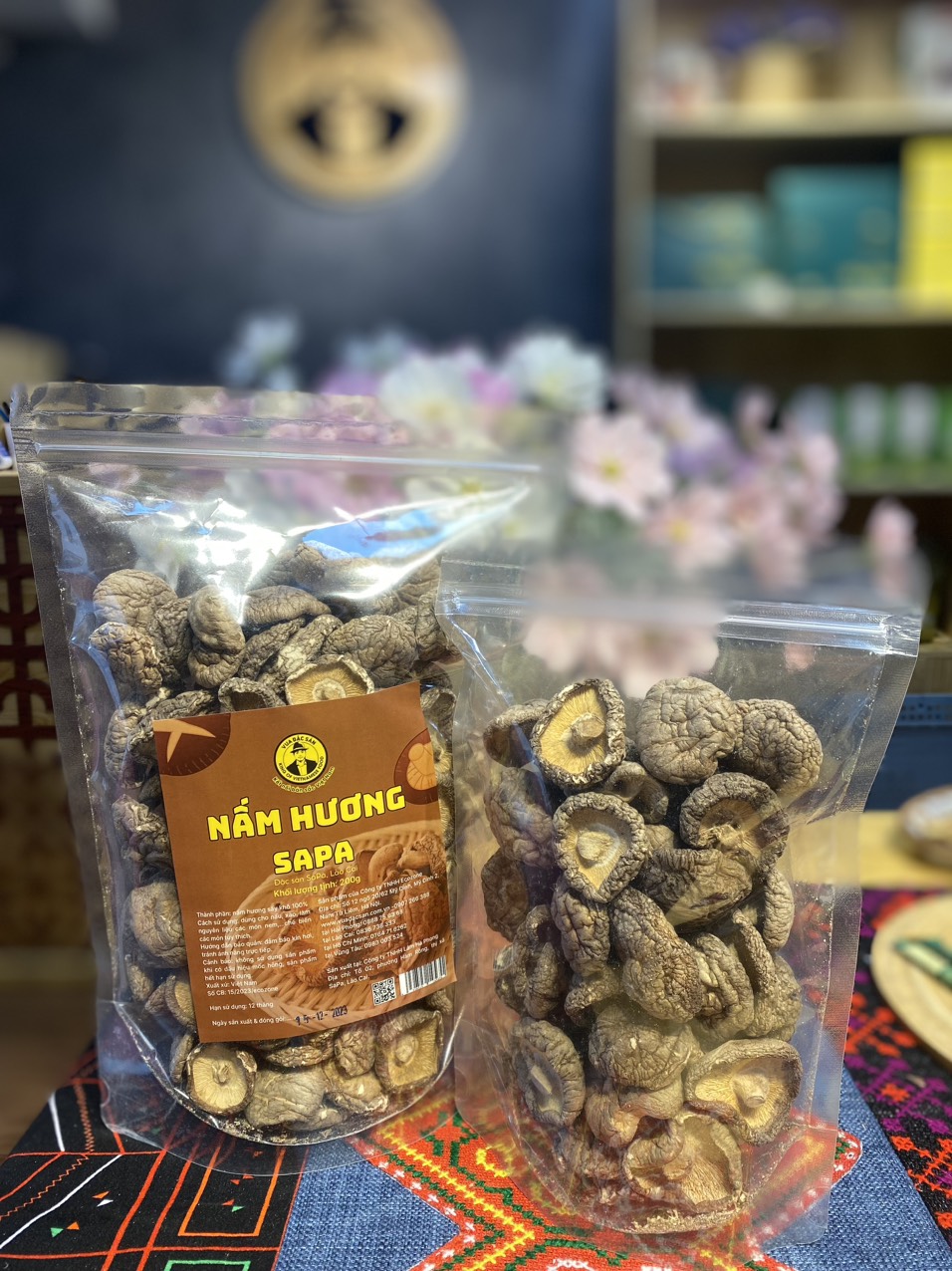 Nấm hương khô Sapa